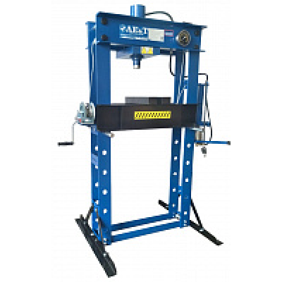 Пресс гидравлический AE&T T61250A (50т) с ручным и пневмоприводом