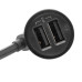 Автомобильное зарядное устройство FY-198 (12V-24V, USB 2, 3, 4:5V-Max 2.4A, QC3.0: 5V/3A,9V/2A,12V/1.5A)  FY-198