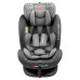Автокресло детское 0-36 кг, поворотный механизм 360°, с ISOFIX BS12 Grey