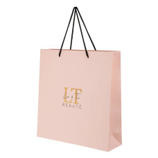 Пакет бумажный упаковочный розовый 33.5*32*9.5cm LT-B2(pink)