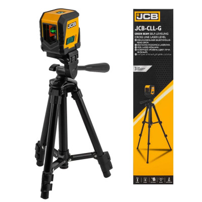 Уровень лазерный (цвет луча зеленый) JCB-CLL-G