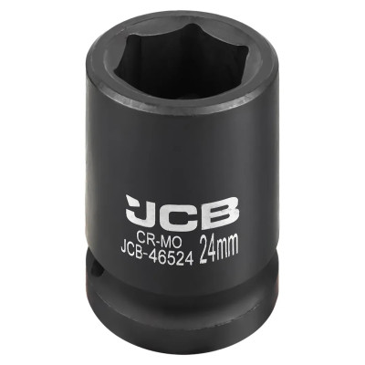 Головка ударная 24мм (6гр.), 3/4  JCB-46524