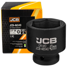 Головка ударная 40мм (6гр.), 3/4  JCB-46540