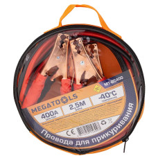 Провода для прикуривания 400А, 2.5м MT-BC400