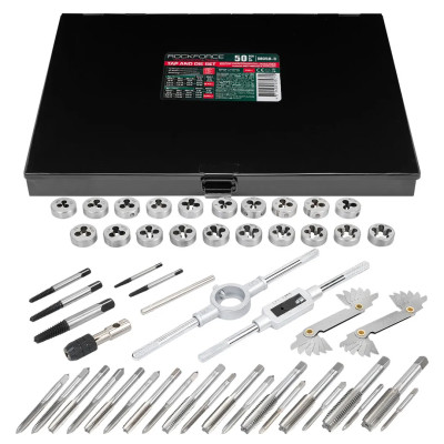 Набор метчиков и плашек 50пр. RF-M050-3