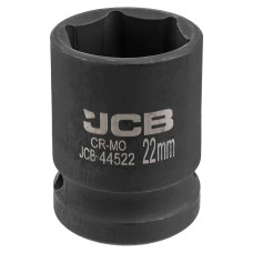 Головка ударная 22мм (6гр.), 1/2  JCB-44522
