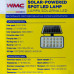Светильник светодиодный на солнечной батарее (1800мАч, 72 светодиода SMD) WMC-WL6004 NR