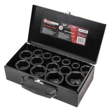 Головки ударные, набор 14пр., 3/4 (6гр.) FK-6141-5MPB