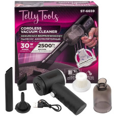 Пылесос портативный аккумуляторный (3,7В,1200мА/ч) 30Вт, контейнер 0,45л TL-ST-6659