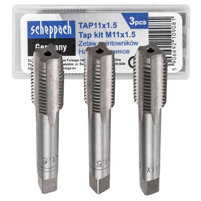 Метчик M11x1,5 (3шт) Sch-TAP11x1.5