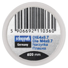 Плашка M4x0,7/Ф20 Sch-DIE4x0.7
