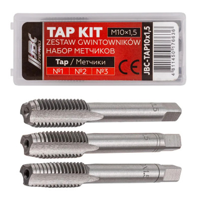Метчик M10x1,5 (3шт) JBC-TAP10x1,5