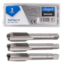 Метчик M10x1,5 (3шт) Sch-TAP10x1,5