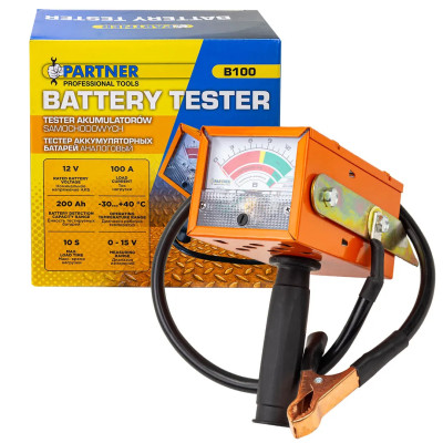 Тестер аккумуляторных батарей аналоговый (12V, 100А) PA-B100