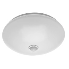 Светильник светодиодный ATOMIKA с датчиком движения, 18W, 4000K, IP20, AC220-240V, 50-60Hz, 1200lm, 360град, белый корпус LD-ATO18W-40