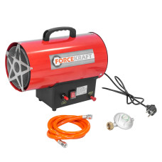 Пушка тепловая газовая(10кВт,220V,0.3 bar,расход-0.73 кг/час,пр.-ть-320м3/час,площадь обогрева-70м2,пропан/газ,защита от утечки и перегрева) FK-GH-10M