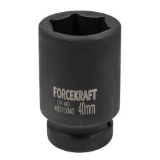 Головка ударная глубокая 40мм (6гр.), 1  FK-48510040