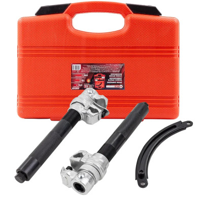 Стяжка пружин механическая 240мм(Ø винта 19мм), в кейсе FK-627280A