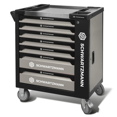 Набор ручных инструментов в стальной тележке (159пр.) FK-55313