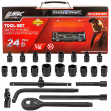 Набор инструментов 24пр. 1/2 6pt JBC-4245B-5MPB Набор инструментов 24пр. 1/2 6pt JBC-4245B-5MPB