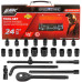 Набор инструментов 24пр. 1/2 6pt JBC-4245B-5MPB