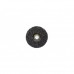 Круг абразивный зачистной 115х22.2мм(черный, max об/мин 11000), в блистере