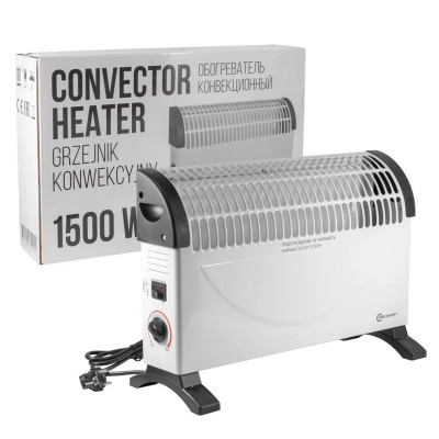 Обогреватель конвекционный (220-240V,50/60Гц,3 режима нагрева-650/850/1500Вт,защ. от перегрева,50х18х33см) FK-CH-Y02S