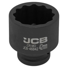 Головка ударная 42мм (12гр.), 3/4  JCB-46842