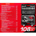 Набор инструментов 108пр. 1/4 , 3/8 (6гр.) FK-41082-8