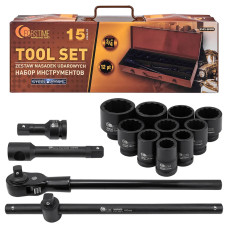 Набор инструментов 15пр. 3/4 (12гр.) FT-6143-9MPB