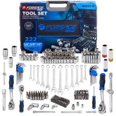 Набор инструментов 222пр. 1/4 3/8 1/2 6гр F LIGHT-42222-5