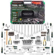 Набор инструментов 180+2пр. 1/4 , 3/8 , 1/2 (6гр.,12гр.) RF-41802+2