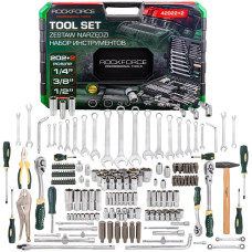 Набор инструментов 202+2пр. 1/4 , 3/8 , 1/2 (6гр.,12гр.) RF-42022+2