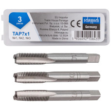 Метчик M7x1 (3шт) Sch-TAP7x1