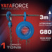 Таль ручная 1т YF-TRC9010