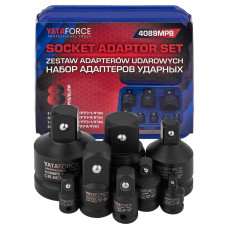 Адаптеры ударные, набор 8пр. YF-4089MPB