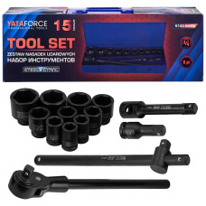 Набор инструментов 15пр. 3/4 (6гр.) YF-6143-5MPB