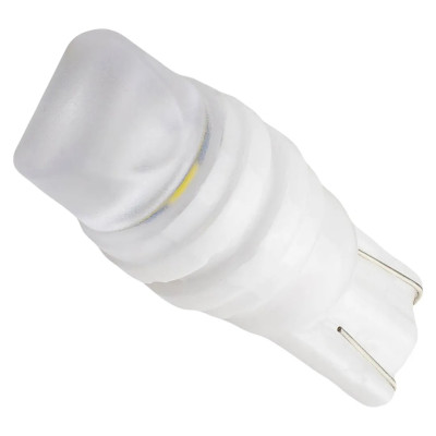 Лампочка светодиодная T10- Ceramic -2 12v белая T10- Ceramic -2 W