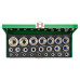 Набор 25пр. дюймовых головок 1/4 , 1/2  RF-50121I