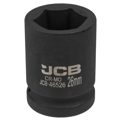 Головка ударная 26мм (6гр.), 3/4  JCB-46526