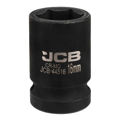 Головка ударная 16мм (6гр.), 1/2  JCB-44516