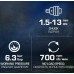 Дрель пневматическая (700об/мин, патрон - 1.5-13мм,6.3bar) F-QE-343