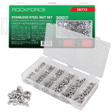 Гайки нержавеющие 3-10мм, набор 300пр. RF-06773