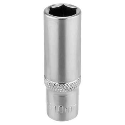 Головка глубокая 10мм (6гр.), 1/4  RF LIGHT-5255010