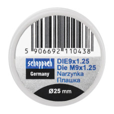 Плашка M9x1,25/Ф25 Sch-DIE9x1.25