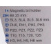Отвертка в комплекте с битами, набор 21пр. Sch-7021S