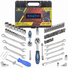 Набор инструментов 82 пр. 1/4 3/8 (6гр.)(4-22мм) KT-4821-5DS