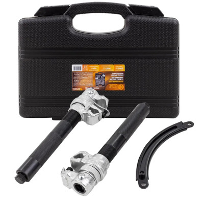 Стяжка пружин механическая 240мм(Ø винта 19мм), в кейсе FT-627280A