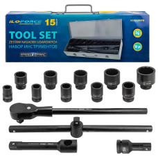 Набор инструментов 15пр. 3/4 (12гр.) IF-6143-9MPB