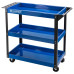 Тележка инструментальная металлическая 3-х полочная(733Х350Х780мм, max нагрузка 135кг) F-1141343B